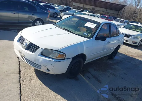2004 Nissan Sentra 1.8S из США, поврежденный, VIN 3N1CB51D04L827384